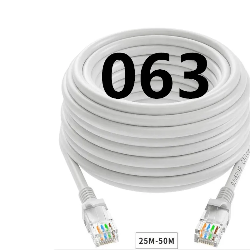 

B063 CAT6 Flat Ethernet Cable 250MHz 1000Mbps CAT 6 RJ45 Networking Ethernet Patch Cord LAN Cable for Computer