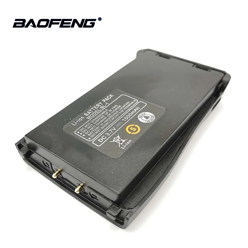 1/2 шт. Оригинальный Baofeng BF-888S запасные части Li-ion1500mAh DC 3,7 V Батарея для Baofeng 888S BF-666S BF-777S BF-999S иди и болтай Walkie Talkie