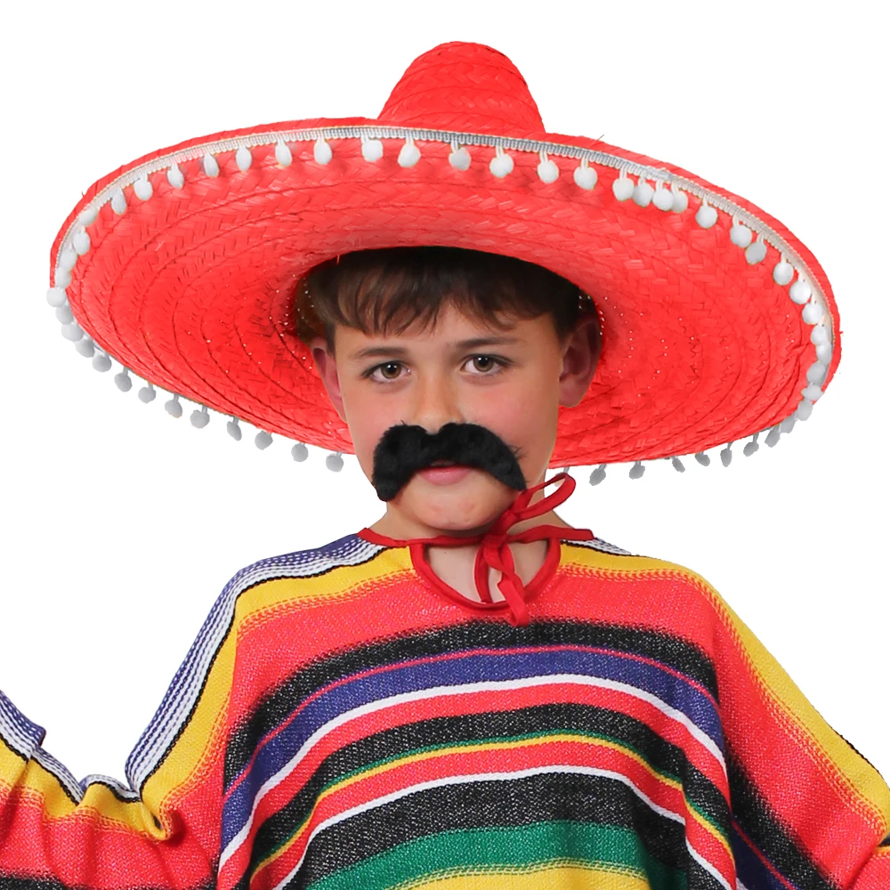 Meksiko Sombrero Jerami Topi Kualitas 