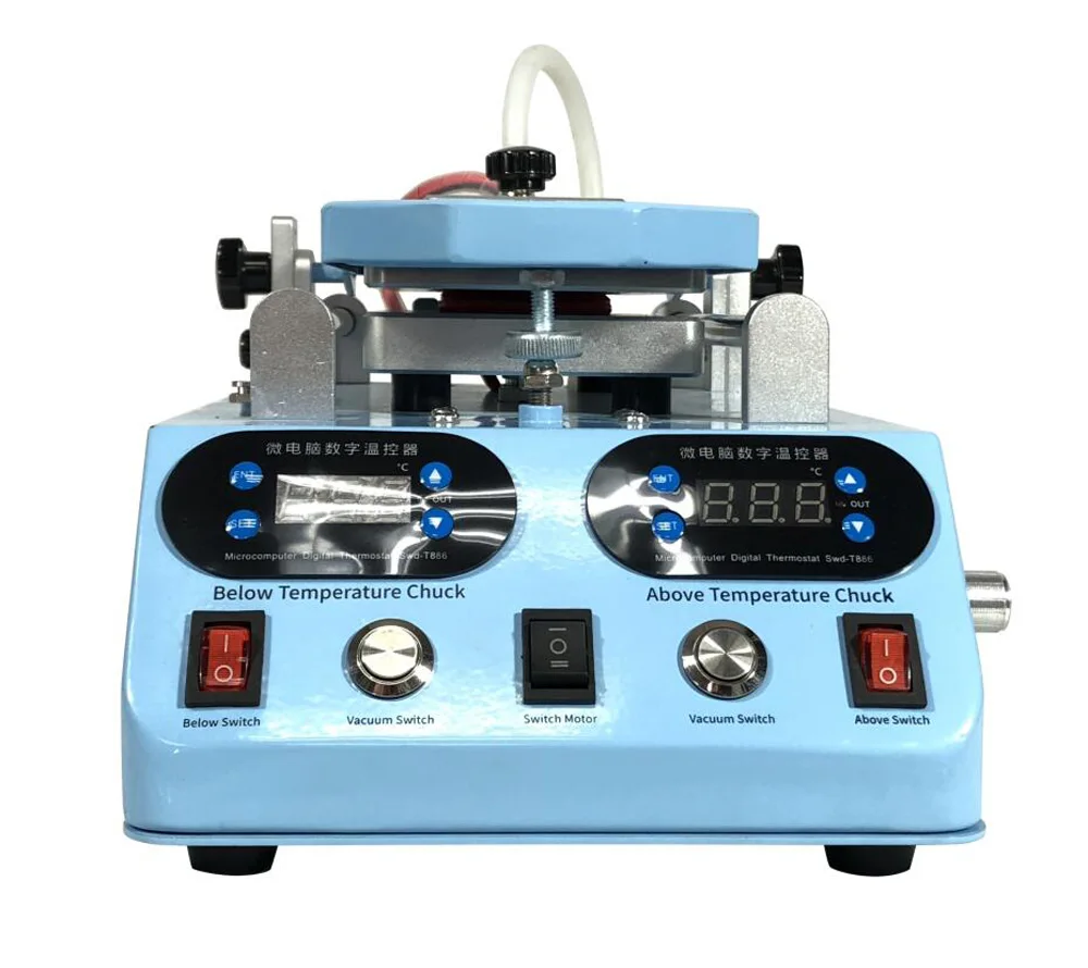  Newest TBK-268 3 in 1 LCD touch screen separate automatic frame heating separator for flat curved s