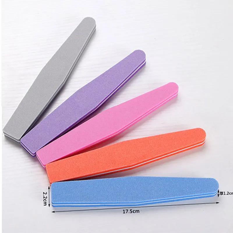 

2PCS / Set Colorful Nail File Buffer New Portable Nail Tools Free Shipping