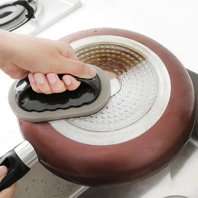 

Strong Decontamination Bath Brush Sponge Tiles Brush Hot Sale Magic Strong Decontamination Bath Brush Kitchen Clean Tools