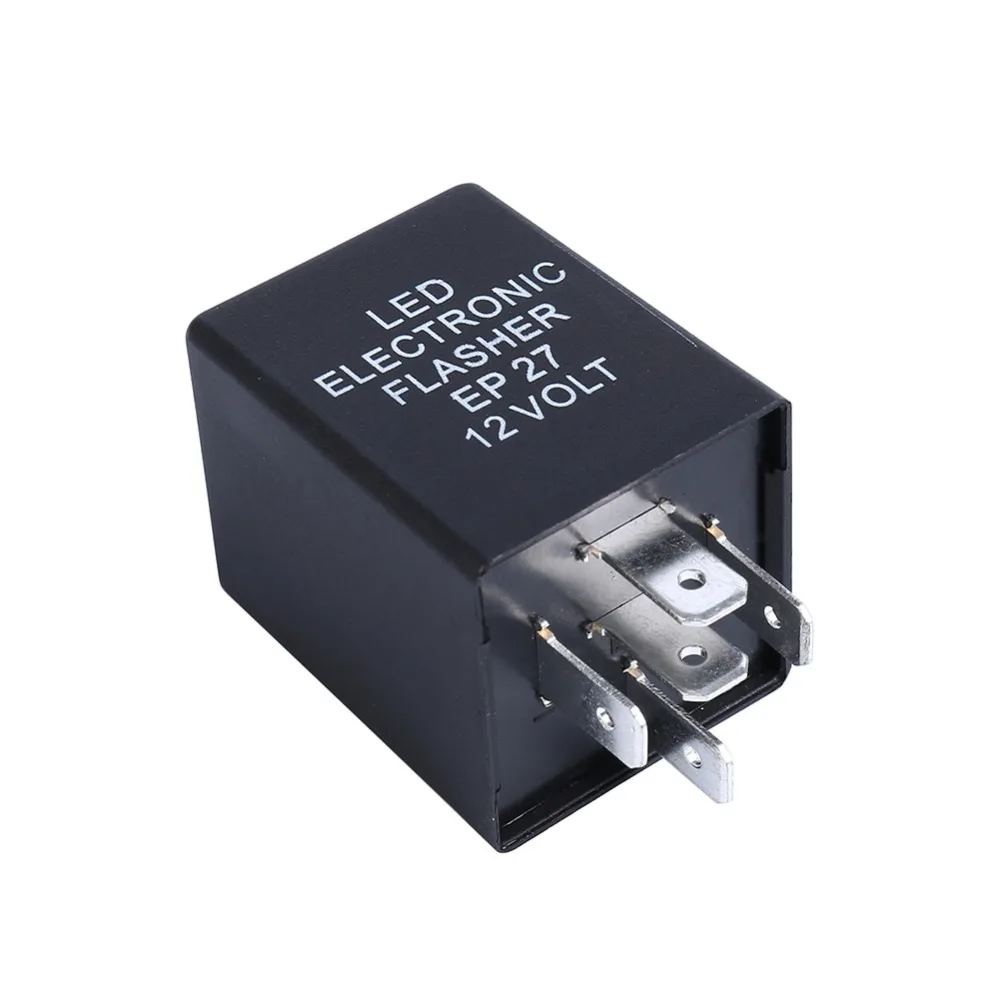 5 Pin EP27 FL27 LED Flasher Relay 12V Car Electronic For LED Turn