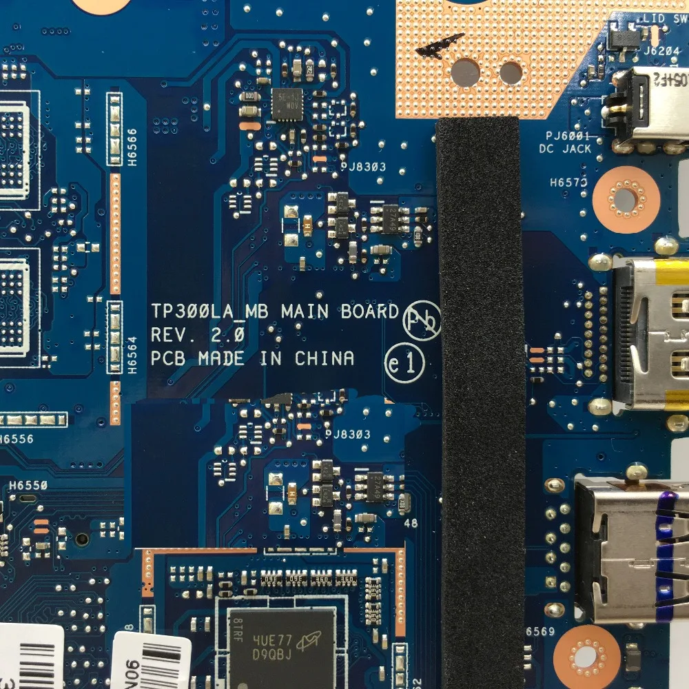 KEFU TP300LA For ASUS TP300LA Q302LA Q302L TP300 TP300L Mainboard I3-4030U 4G RAM Laptop Motherboard 1.9Ghz Test work 100%