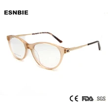 ESNBIE модные оправы для очков для глаз для женщин рецептурные прозрачные объектив высокого качества женские очки оправы для оптики овальные