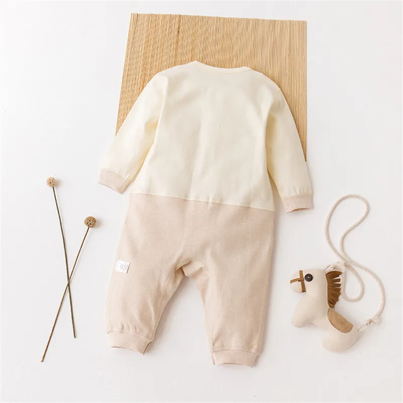 2019 комбинезон для младенцев мальчиков девочек 100% хлопок Натуральная Детская одежда милые мягкие теплые удобные комбинезоны пижамы для