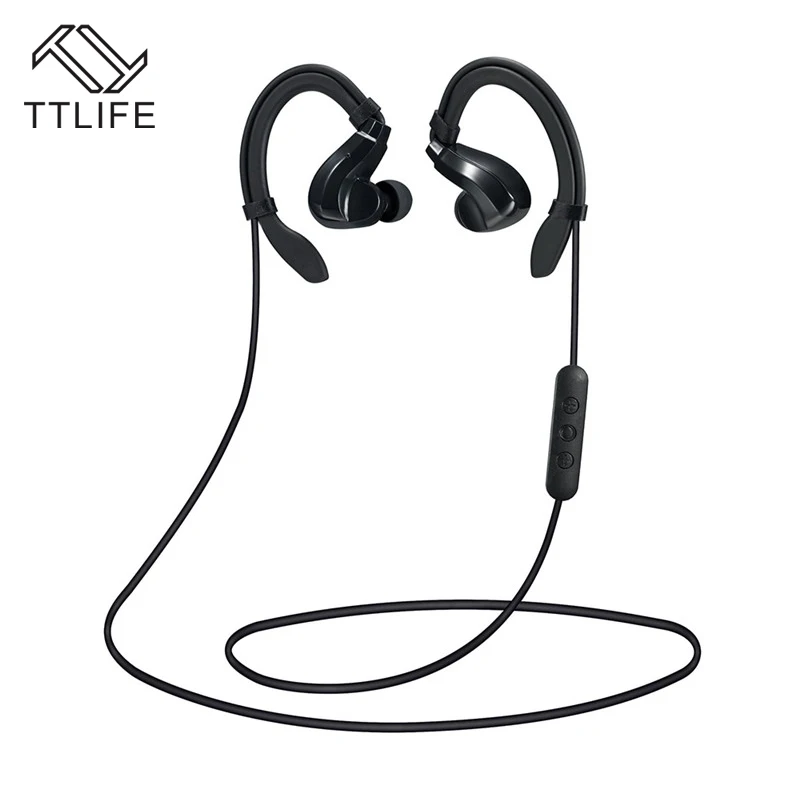 

TTLIFE Bluetooth 4.1 Sport Earphone Handfree Wireless Stereo Headset with Mic Universal sweatproof For iPhone 7 Plus Smartphones