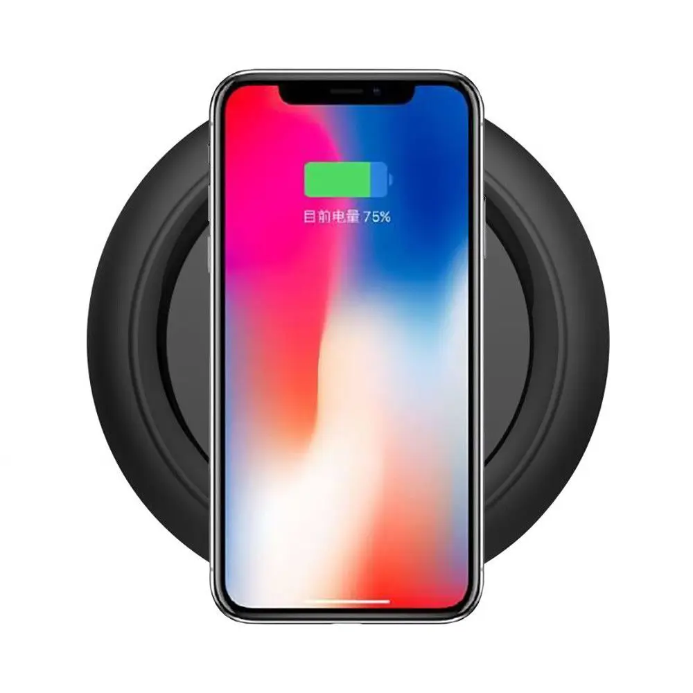 

QI Wireless fast Charger 10W for Samsung S9/S9 Plus iPhone X XS XR 8 for huawei xiaomi fast charger charging station pad stand