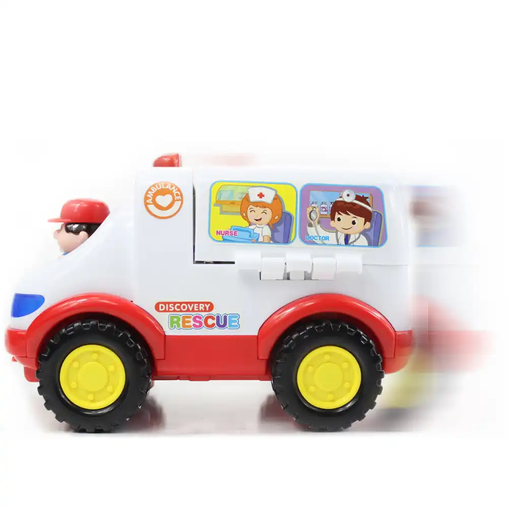Equipo Médico En Vehículo De Ambulancia 1Juguetes El Coche Interior Para Juguete 2 Juego BebésY 34cjqR5AL