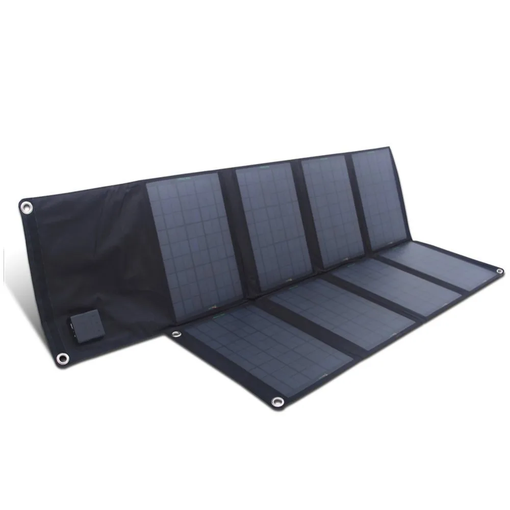 Xionel Fold солнечная панель 18 в 80 Вт Солнечная Панель зарядное устройство для iPhone Sumsung htc телефонов lenovo hp Dell acer ноутбуков и так далее