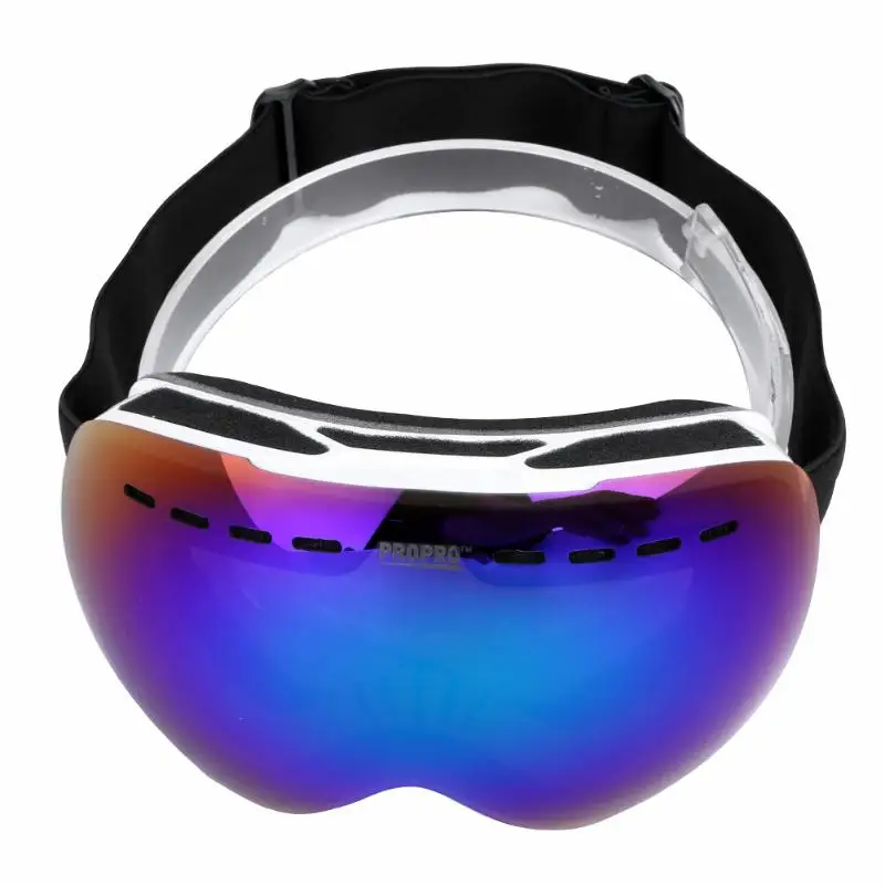 Dual Layer Winter Ski Goggles Unisex Anti fog Spherical Outdoor font b Snowboard b font Skiing
