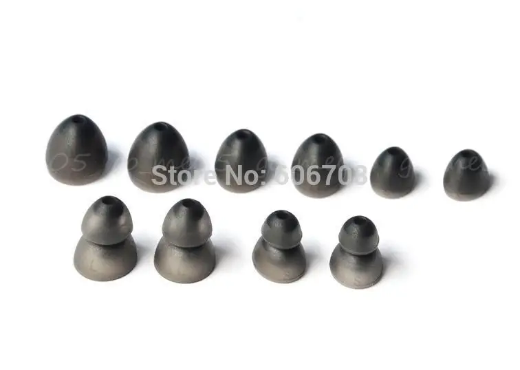 

50 sets black Earbuds ear buds Eartips tips for Klipsch S2 S2M S3 S4 S4i S5 S5i X5 X7 X7I X10 X10I S4R earphones