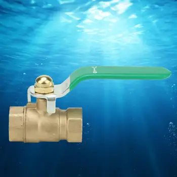 

G1/4" G3/8'' G1/2" G3/4" Female To Female Thread Brass Pipe Ball Valve Two Way Ball Valve Shut-off Valve