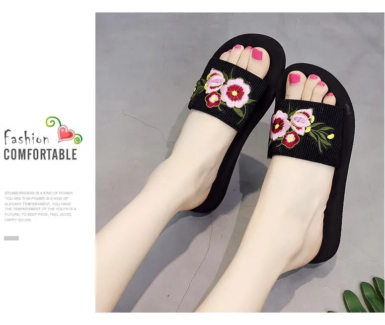 embroidery slippers 2019