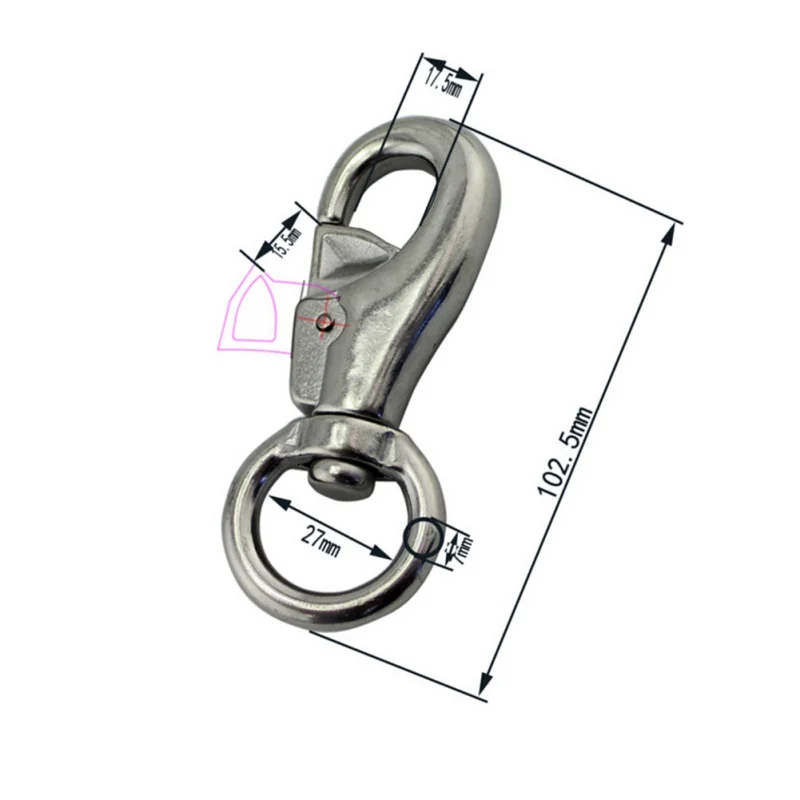 

Hammock Chair Fixing Hanging Kit Chair Hardware Swivel Snap Hook Ceiling Mount Spring Swing Hook Kit