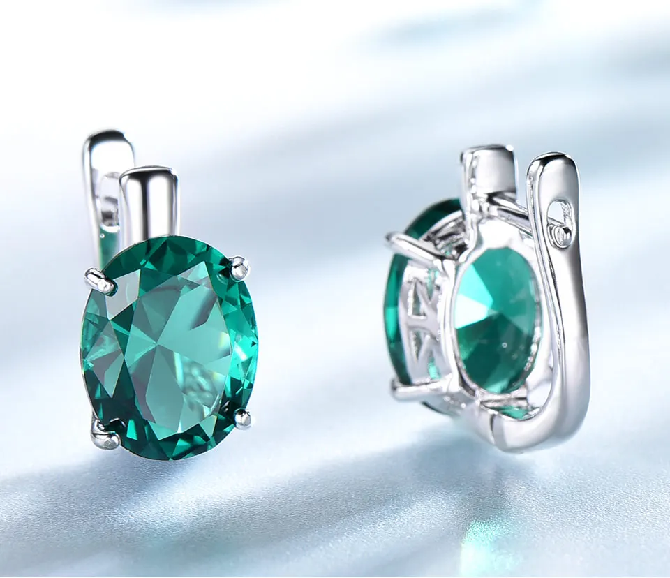 UMCHO-Emerald-925-sterling-silver-clip-for-women-EUJ085E-1-PC_04