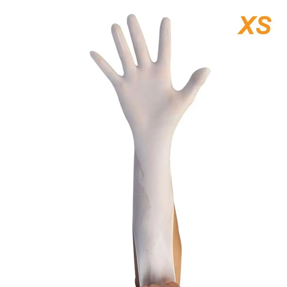 TLCMD Ammex Disposable Medical Gloves Latex Rubber Gloves Check Anti-slip Experimental Food Dental Beauty Gloves TLCMD Ammex Disposable Medical Gloves Latex Rubber Gloves Check Anti-slip Experimental Food Dental Beauty Gloves