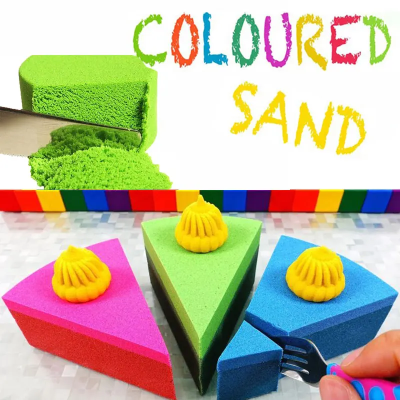 Magic Sand Colored Dynamic Moon Sand Educational Model Clay Dynamic