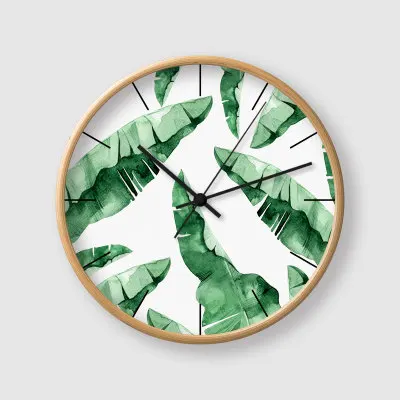 Луи моды настенные часы Гостиная современный простой отдельных Творческий немой завод - Цвет: G6