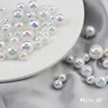 4/6/8/10mm Round ABS Imitation Pearl Beads Mixcolor With Straight Hole For Handmade DIY Bracelet Jewelry Accessories 100-500PCS ► Photo 3/6