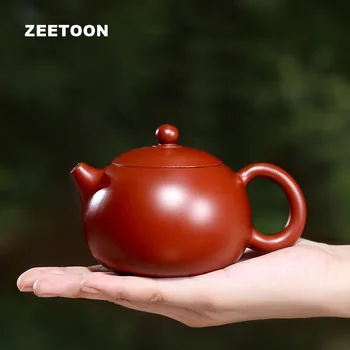 

280ml Authentic Yixing Teapot Dahongpao Mud Xi Shi Pot Chinese Health Master Handmade Purple Clay Brew Tea Pot Zisha Tea Set