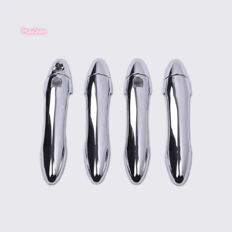 

New Chrome Car Door Handle Cover Trim For Kia Cerato / Kia K3 / Kia Forte 2012 2013 2014 2015 2016 with smart entry buttons