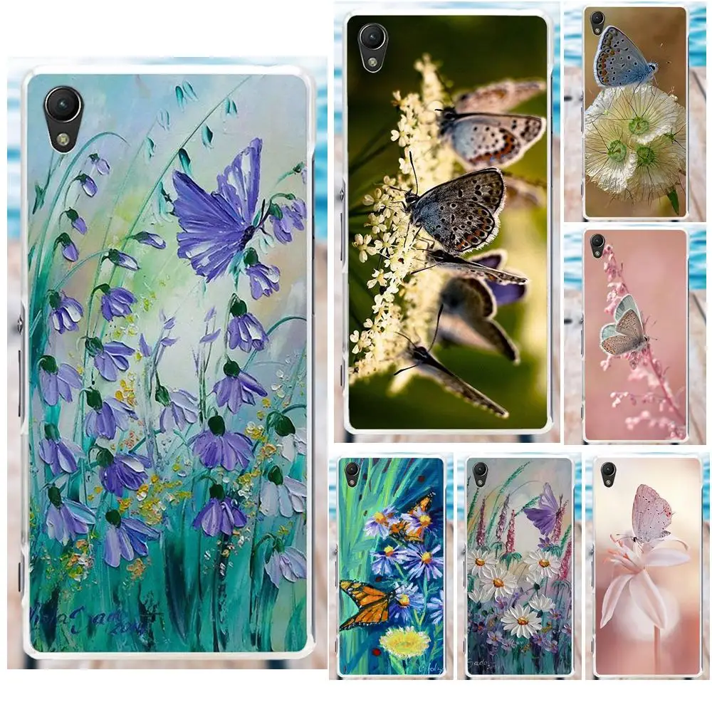 

Painting Palette Geometry Butterfly Back TPU Phone Case Cover For Sony Xperia Z Z1 Z2 Z3 Z4 Z5 compact Mini M2 M4 M5 T3 E3 XA