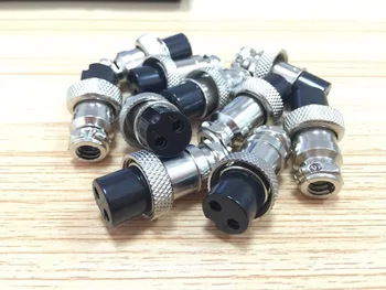 

XLR 3 holes 2 holes female XLR plug/connector 3Pins 2Pins female connector can be weld for DIY E-bike battery charger spare part