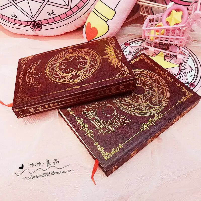 

Anime Card Captor Sakura Notebook Pocketbook Magic Array Notepad Portable Book