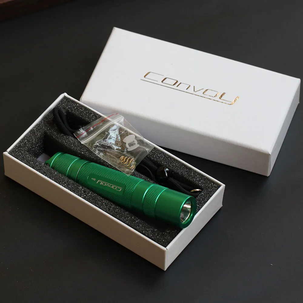 

Convoy S2+ green flashlight host