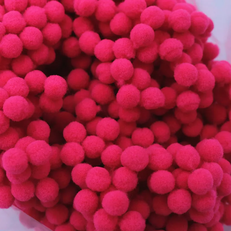 500-1000 шт 8/10/15/20/25/30 мм Мини пышная Нижняя Pom Poms помпонами ручной работы для детей игрушки свадебный Декор DIY товары для шитья и рукоделия