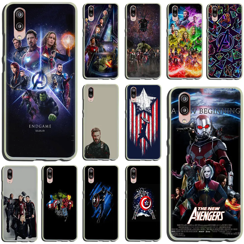

Marvel Superheroes Hard Phone Case for Huawei P10 Plus P20 Lite Mini 2016 2017 Pro P smart 2019