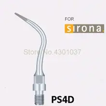 2Pcs PS4D Ultrasone Tandheelkundige Scaler Endo Tips Scalings Endodontie Endodoncia Tip Voor Sirona