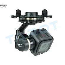 Металлический карданный шарнир Ormino Tarot Gopro T-3D IV HERO 4 SESSION, запчасти для радиоуправляемого дрона, Квадрокоптер, экскоптер, набор для самостоятельной сборки