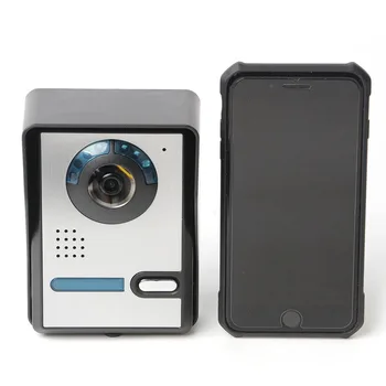 

WIFI Digital Video Doorbell Intercom System Wireless IP Doorbell Night Vision Waterproof 720P Door Intercom Camera Unlock Remote