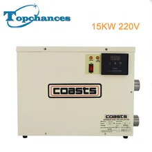 Высокое качество обновление 15KW 220 V термостат для бассейна, спа для дома ванна горячая ванна Электрический водонагреватель