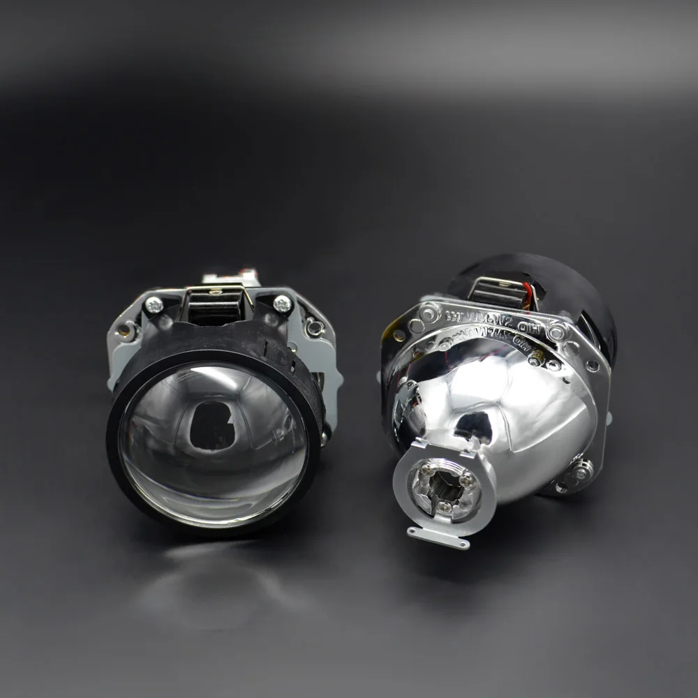 Мини HID H1 2 5 дюймовый биксеноновый проектор линза для проектора кожух маска Фар H4