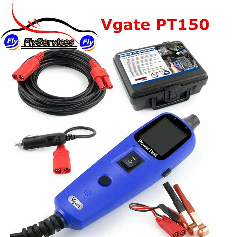 

2017 High Quality Vgate PT150 Electrical System Diagnostic Circuit Tester Tool Power Probe Tester Vgate PowerScan PT150