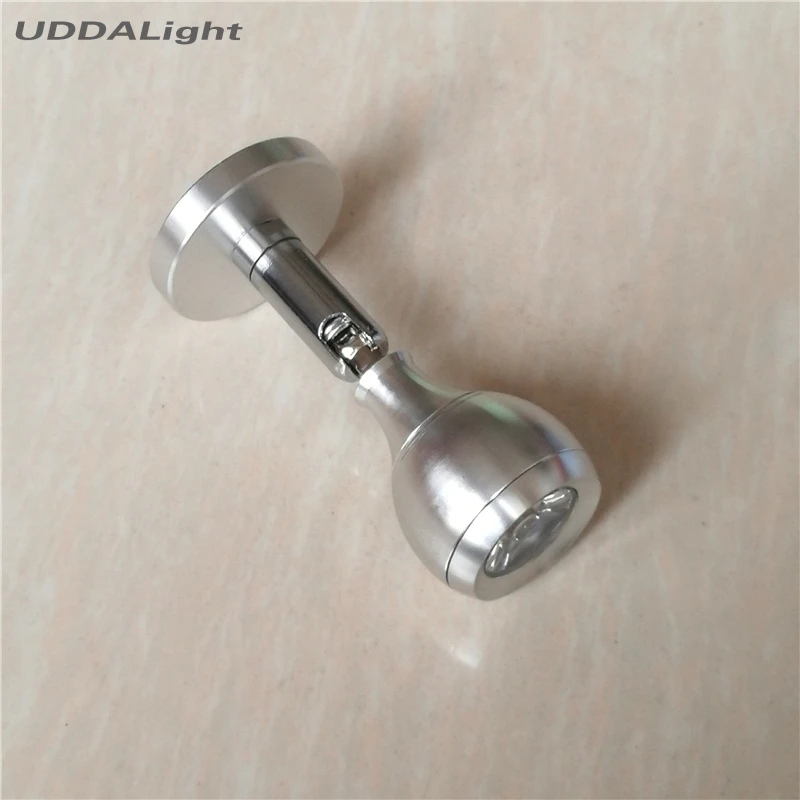 1-3w mini spotlight led paiting counter ajustable Modern LED Hose Wall lamp flexible 1W 3W Bedside Reading study sconces
