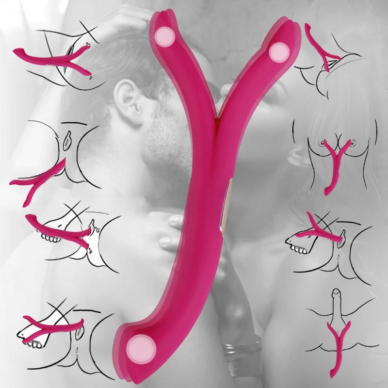 IPX5 Waterproof Rabbit Vibrator G spot Massager Multispeed Silicone Dual Motors Vibrators Sex Toys for Woman Magic Wand Massager (11)
