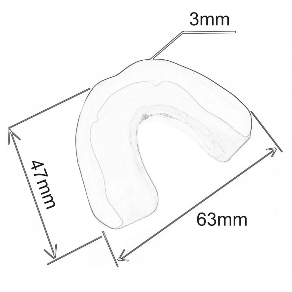 1 шт., детский мундгард для взрослых, Защита рта, боксерские зубы, защита спортивного футбола, баскетбола, каратэ, муай, Тай, защитное снаряжение