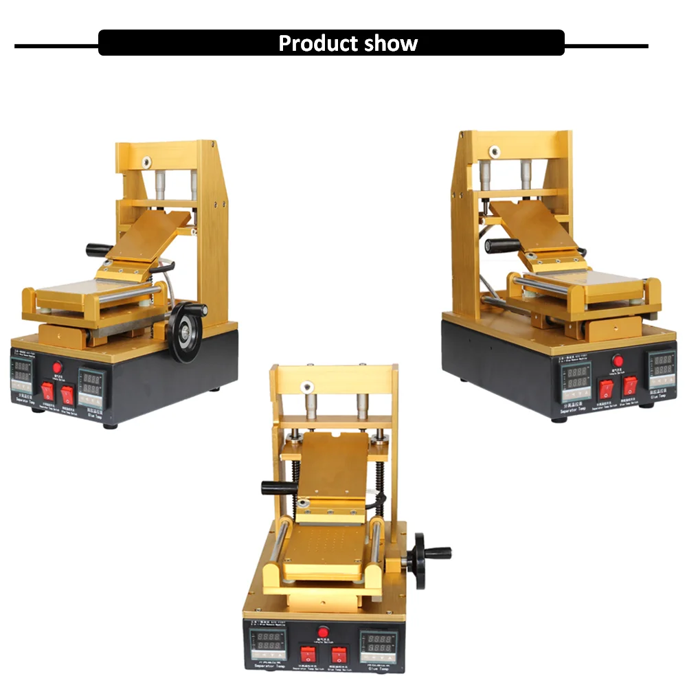ЖК-поляризатор Съемник пленки машина ЖК-Клей Удалить мобильный экран стекло сепаратор горячая пластина 3в1