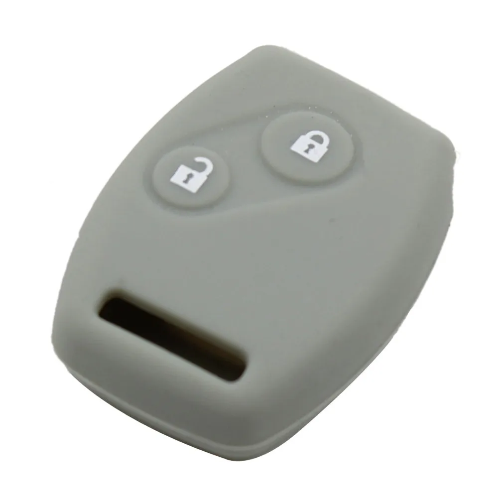 Dandkey силиконовый чехол держатель для Honda Accord Civic CRV Pilot удаленный случае ключ 2 кнопки