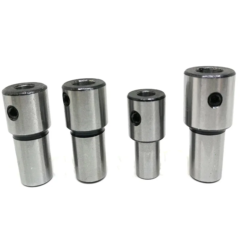 

1pcs drill chuck adapter B12 tapper arbor cone with inner hole 5mm 6 7 8 9 10 12 14mm for CNC machine drilling lathe