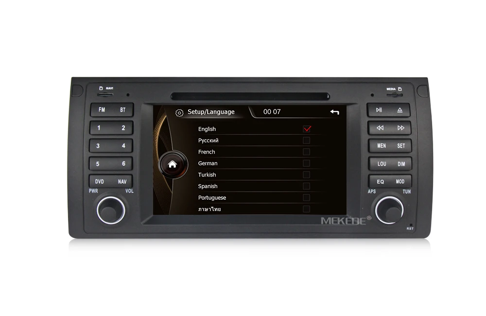 Автомобильный мультимедийный плеер Поддержка DVD/gps Navi для BMW/5 серии E39/X5 E53/M5 автомобильный интерфейс Bluetooth/IPOD/радио/ATV/SD USB