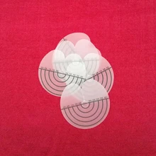 50 шт. шаблон с одним отверстием/теплозащитный сепаратор/инструменты для наращивания волос