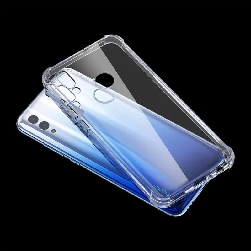 Crystal Clear Case for Huawei P Smart 2019 Cover Soft Flexible Silicone TPU Anti Collision Bumper Case for Huawei Honor 10 Lite (7)