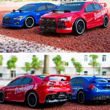 1:24 RC Car 2.4G Four-wheel Drive Drift High-speed Cross-country Competition Racing Model Remote Control Car Toy