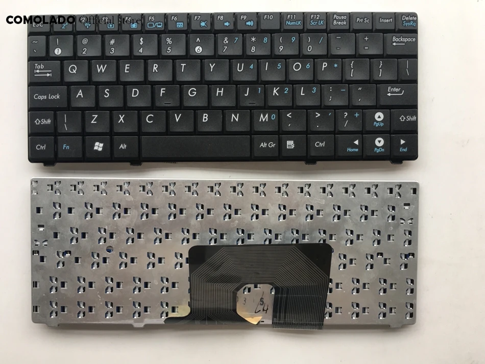 US English Keyboard For Asus 900Ha 900Ax T91 900SD black and white Laptop Keyboard US Layout