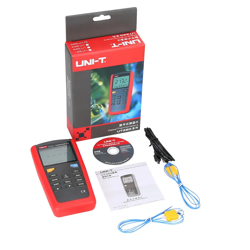 

New Style UNI-T Pyrometer UT325 pyrometer high temperature -200 - 1372 Celsius date hold industrial pyrometer handheld